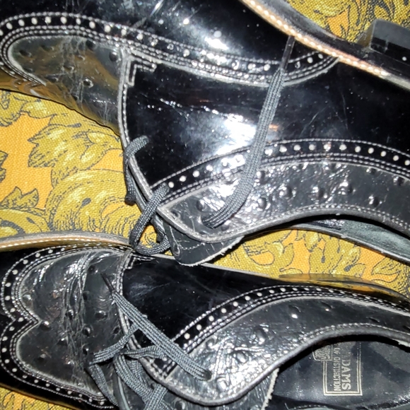 BLACK STACY ADAMS 7 1/2 - Picture 5 of 6